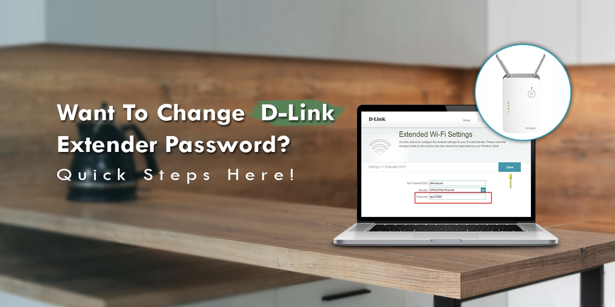 Change D-Link Extender Password