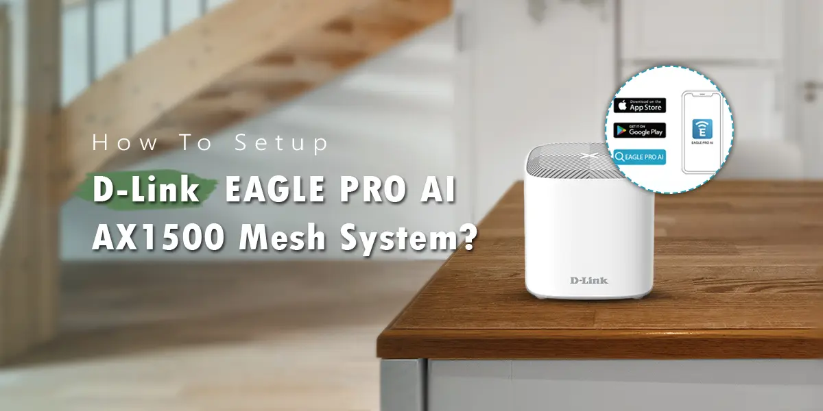 D-Link EAGLE PRO AI AX1500 Mesh System